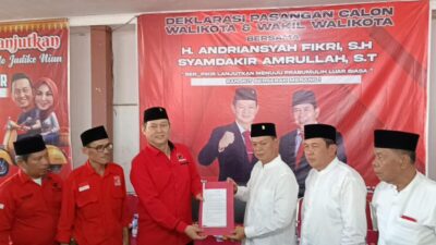 Ber-FIKIR, Optimis Menang Pilkada 2024. Koalisi Bersama Masyarakat, PDIP dan PSI Prabumulih Bangkit Bergerak Menang