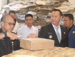 Pj Bupati Muara Enim Minta Pengamanan Gudang Logistik KPU Ditingkatkan 