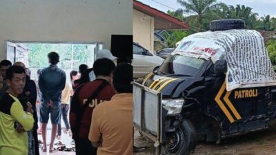 Kapolsek Lempuing : Boncengan Tiga dan Melarikan Diri Saat Didatangi Polisi Hingga Terjatuh Sendiri, Didalam Jok Ada Sajam