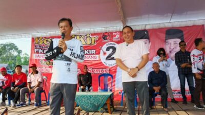 Fikri : Kami Enggan Menjelekan, Ajak Masyarakat Ber_FIKIR Mana Paling Pas. Paslon Nomor 2, Bangkit Bergerak Menang