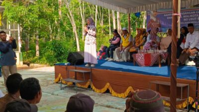 Ingin Layanan Subuh Dilanjutkan, Ridho : Pilih Ngesti – Amin. Ajak Warga Tanjung Menang, Jangan Lupa Nomor 3