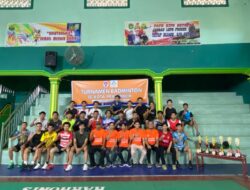 Puluhan Pelajar dan Mahasiswa Bersaing di Turnamen Badminton se-Prabumulih, Rebut Juara Jadi Terbaik