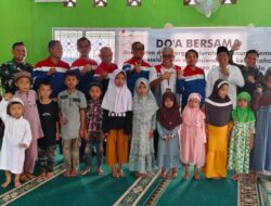 Eksplorasi Gunung Kemala Berhasil, PT PHRZ 4 Field Prabumulih Syukuran dan Bagi Sembako hingga Santunan Anak Yatim