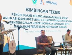 Tegaskan, Pj Bupati Muara Enim, Pengelolaan Keuangan Desa Akuntabel dan Profesional Percepatan Pembangunan