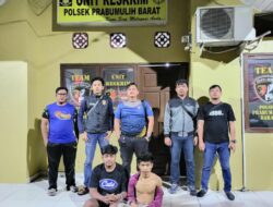 Terekam CCTV, Maling Rumah Ditangkap Tim Sunyi Senyap Polsek Prabumulih Barat