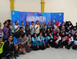 28 Nakes Berlaga di Turnamen Badminton RS AR Bunda Prabumulih, Semarakan Peringatan HKN 60