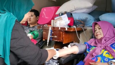 HKN 60, Dinkes Prabumulih Gelar Senam Sehat, Pemeriksaan Kesehatan Gratis, dan Donor Darah