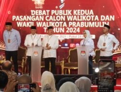 Serunya, Debat Kedua Paslon Pilkada Prabumulih 2024. Tiga Paslon Adu Argumen, Visi Misi dan Programnya