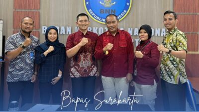 Kepala Bapas Surakarta Anjangsana ke BNN Kota Surakarta