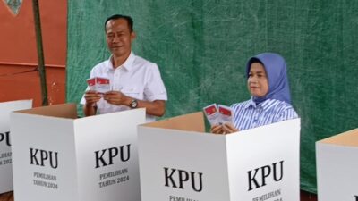 Pj Wako Prabumulih : Ramaikan TPS, Salurkan Hak Pilih, Coblos Pemimpin Pilihan Anda