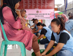 Cara Rutan Kelas IIB Prabumulih, Peringatan Hari Ibu 69 2024. Undang Ibu, WBP Cuci Kakinya