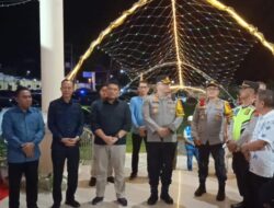 Malam Natal, Pj Wako Prabumulih Bersama Forkompimda Keliling Cek Gereja, Pastikan Sikon Aman dan Kondusif