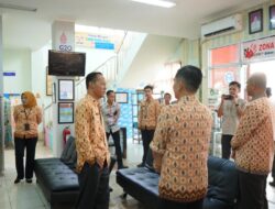 Hari Pertama Kerja, Pj Wako Prabumulih Sidak Keliling. Pastikan Pelayanan Publik, Berjalan Baik