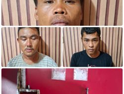 Barter Sabu, Tiga Orang Pemilik Senpi Ditangkap Tim Serigala Prabu Satres Narkoba Polres Prabumulih