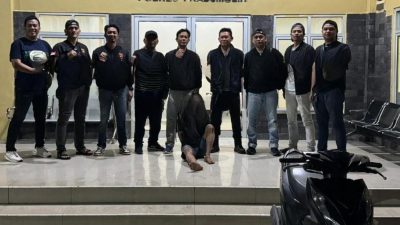 Ribut, Pelaku Curanmor Sekaligus Ambil HP Waktu Korbannya Tidur, Akhirnya Digaruk Tim Resmob Polres Prabumulih