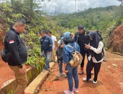Bersama BPKP, Penyidik Kejari Muara Enim Periksa Kerugian Negara Proyek Siring Jalan Bukit Desa Pulau Panggung-Muara Ranau Dugaan Tipikor