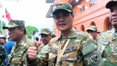 Retreat Bersama Presiden RI, Bupati dan Wabup Muara Enim Ikuti Parade Senja