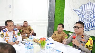 Wujudkan Kawasan Tertib Lalu Lintas Lebih Baik, Pemkab Muba dan Polres Berkolaborasi 