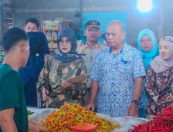 Sidak Pasar, Pemkab Muba Pastikan Harga dan Stok Sembako Stabil Sambut Ramadhan
