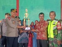 Juara I Lomba Satkamling Tingkat Polres PALI, Linmas Desa Tanjung Dalam