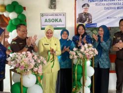 Diresmikan, Gedung Posyandu Balita Asoka Kejari Muara Enim Siap Melayani