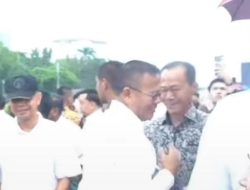 Pj Wako Prabumulih Dampingi Wako dan Wako Terpilih Gladi Bersih di Monas