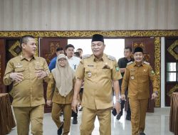 HM Toha Kunjungi DPRD, Komitmen Pemkab Muba Sinergi Eksekutif dan Legislatif Sinergi Membangun Muba Lebih Cepat
