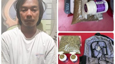 Terima Titipan Ganja, TS Diringkus Tim Opsnal Satres Narkoba Polres Prabumulih