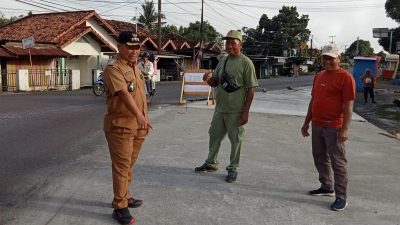 Simpang Bakaran Sukaraja Diperlebar, Cak Arlan : Kita Bangun Bersama Gotong Royong. Warga Terima Kasih Wako Prabumulih