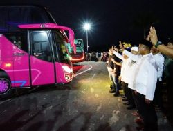 Lepas CJH Prabumulih, Cak Arlan dan Bang Franky : Semoga Menjadi Haji Mabrur, Jaga Kesehatan