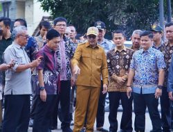 Tinjau Saluran Air di Sekayu untuk Normalisasi dan Pencegahan Banjir, Wabup Muba Lihat Ini