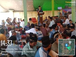 Bupati Asgi dan Waka DPRD PALI Beri Bantuan