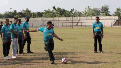 Wako Prabumulih Bersama Ketua DPRD serta Forkompinda, Buka Kejuaraan Sepak Bola Wako Cup 2025