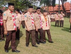 Tumbuhkan Semangat Gotong Royong Lewat Pramuka, Kalapas Pamekasan Hadiri Pembukaan Perkemahan Wirakarya dan Bedah Rumah