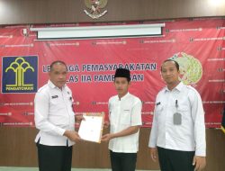 HAN, Napi Anak Lapas Pamekasan Terima Remisi Khusus 
