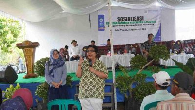 BPJS Kesehatan dan Irma Suryani Ajak Warga OKU Timur Daftar JKN, Perlindungan Kesehatan Cukup Gunakan KTP