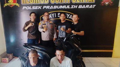 Buron Usai Curi Motor Pelajar, Tiga Pelaku Dibekuk Tim Sunyi Senyap di PALI