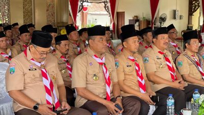 Kagum Konsistensi Gerakan Pramuka dalam Bentuk Generasi Muda, Kalapas Pamekasan Hadiri Upacara Peringatan 