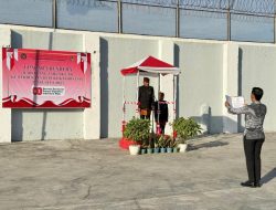 Lapas Pamekasan Gelar Upacara HUT RI ke-80, Tegaskan Integritas dan Program Ketahanan Pangan