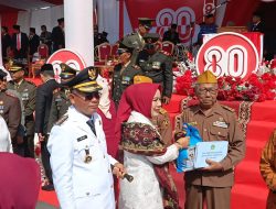 Kejutan BSB Cabang Prabumulih Buat Veteran dan Piveri, 84 Paket Sembako di Puncak Peringatan HUT RI