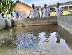 Tinjau Sarana Asimilasi dan Edukasi, Kalapas Pamekasan Fokus pada Peternakan dan Perikanan