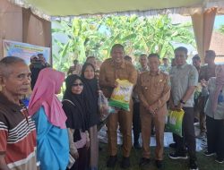 300 Paket Sembako dan 3 Ton Beras Bagi Warga Jungai, Pemkot Prabumulih & Polres Gelar Operasi Pasar Murah
