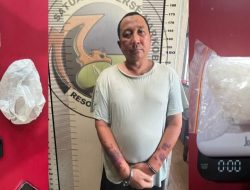 Bawa Sabu 100 Gram, Warga Lorong Lematang Diciduk Tim Satres Narkoba Polres Prabumulih 