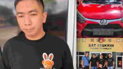 Modus Sewa Mobil, SD Gelapkan Agya, Begini Nasib Akhirnya