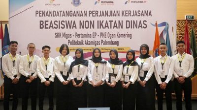 Cetak Generasi Unggul, 11 Putra Putri Terbaik Terima Beasiswa Non Ikatan Dinas PHR Regional I Zona 4