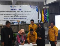 Dorong Edukasi Digital, AMKI Sumsel dan USS Jalin Kerjasama