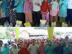 Hadir Pasar Murah Disperindag Prabumulih di Tanjung Menang, Tekan Inflasi dan Bantu Masyarakat