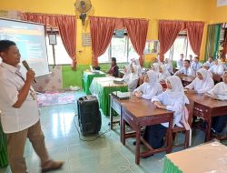 Edukasi Siswa SMPN 5, Satres Narkoba Polres Prabumulih Ingatkan Bahayanya