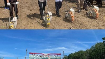 Pemkot Prabumulih Dukung Tanam Jagung Serentak dan Peresmian Gudang Ketahanan Pangan Polri