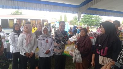 Warga Muara Dua Serbu Gerakan Pangan Murah DKP Prabumulih, 300 Paket Ludes